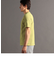 シャドーチェック ニットTシャツ