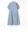 ドルマンスリーブシャツワンピース