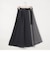 ベルト付きアシンメトリースカート