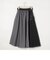 ベルト付きアシンメトリースカート