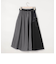 ベルト付きアシンメトリースカート