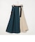ベルト付きアシンメトリースカート