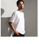 【RIELABO】チドリ柄ＶネックTシャツ