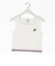 クロップド リブタンクトップ／ワンポイント刺繍
