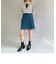 アシンメトリープリーツ ミニスカート