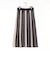 マルチストライプスカート