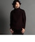 【WEB限定】１２ＧＧ　バスケット柄アフガンネックニット