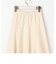 フェイクスェードフレアスカート