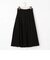 フェイクスェードフレアスカート