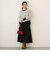 フェイクスェードフレアスカート