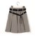 ダブルベルトスカート