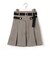 ダブルベルトスカート