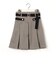 ダブルベルトスカート