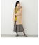 ファー付き２WAYコート／スエードボンディング