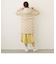 エンボス加工 シームレスダウン ロングコート／タフタ