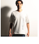 【RIELABO】ロゴプリントＶネックＴシャツ
