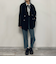 配色ステッチイージーサルエルパンツ