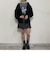 配色ステッチルーズCPOシャツ