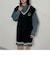 配色ステッチルーズCPOシャツ