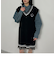 配色ステッチルーズCPOシャツ