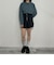配色ステッチルーズCPOシャツ