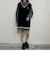 配色ステッチルーズCPOシャツ