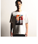 【RIELABO】グラフィックプリントクルーネックＴシャツ