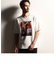 【RIELABO】グラフィックプリントクルーネックＴシャツ