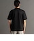 メランジジャカード モックネックTシャツ