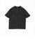 メランジジャカード モックネックTシャツ