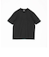 メランジジャカード モックネックTシャツ