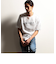 【RIELABO】ロゴデザインクルーネック半袖Tシャツ