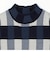 【WEB限定】ハーフスリーブチェックニットプルオーバー