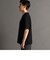 サイドジップ 半袖ニットTシャツ