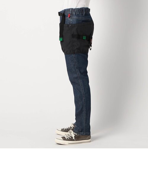 NANGA×H.A.K.U/ナンガ×ハク別注 LOW CLOTCH SKINNY2 denimパンツ