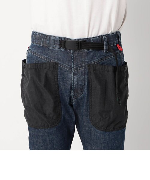 【 NANGA × H.A.K.U 】 ロークロッチ デニム ＸＬ ナンガ NANGA×H.A.K.U/ナンガ×ハク別注 LOW CLOTCH SKINNY2 denimパンツ
