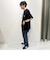 NANGA×H.A.K.U/ナンガ×ハク別注　LOW CLOTCH SKINNY2 denimパンツ