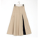 ジップスリットプリーツスカート