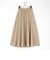 ジップスリットプリーツスカート