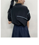 配色パイピング アシンメトリーブラウス