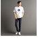 フラワーグラフィック 半袖Tシャツ