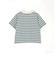 ラインデザイン ラガーＴシャツ／マルチボーダー