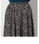 【WALDO】レオパードフレアスカート