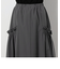 【WALDO】ナイロンストレッチドロストスカート