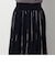 【WALDO】チェックプリーツスカート