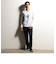 【RIELABO】グラフィック×ロゴプリントVネックTシャツ