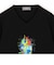 【RIELABO】グラフィック×ロゴプリントVネックTシャツ