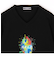 【RIELABO】グラフィック×ロゴプリントVネックTシャツ
