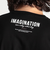 激シルケットロゴプリント長袖Tシャツ