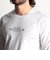 激シルケットロゴプリント長袖Tシャツ